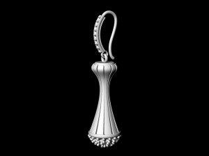 Vase earrings 3D Print Model