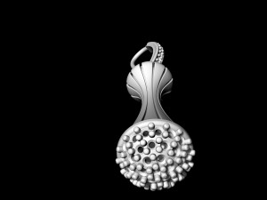 Vase earrings 3D Print Model