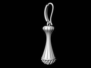 Vase earrings 3D Print Model