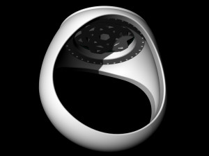 Star knot ring 3D 프린트 모델