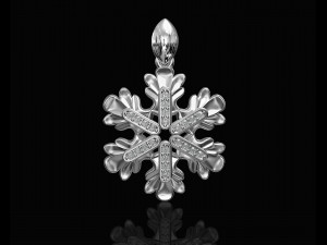 Round leaves pendant 3D Принт Модель