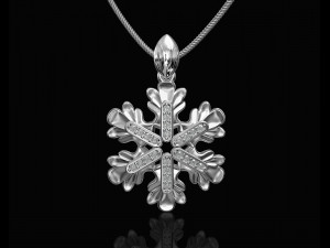 Round leaves pendant 3D Принт Модель