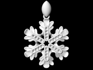 Підвіска з круглими листочками 3D Принт Модель