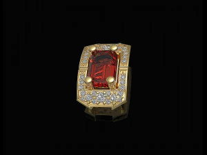 Pendente a grappolo rettangolare Modello di stampa 3D