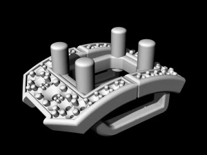 Pendente a grappolo rettangolare Modello di stampa 3D