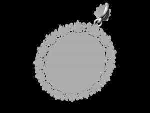 Mary mother pendant 3D Print Model