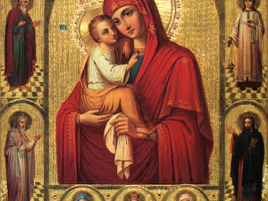 Mary mother pendant 3D Print Model
