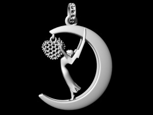 Emmy in love pendant 3D Принт Модель