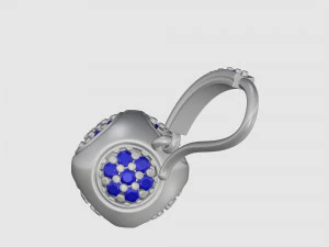 Сережки-кубики 3D Принт Модель