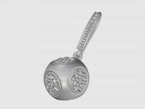 Сережки-кубики 3D Принт Модель