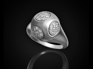 Half ball ring 3D Baskı Modeli