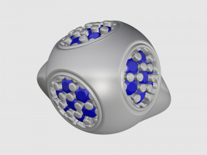 Half ball ring 3D Baskı Modeli