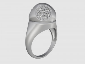 Half ball ring 3D Baskı Modeli