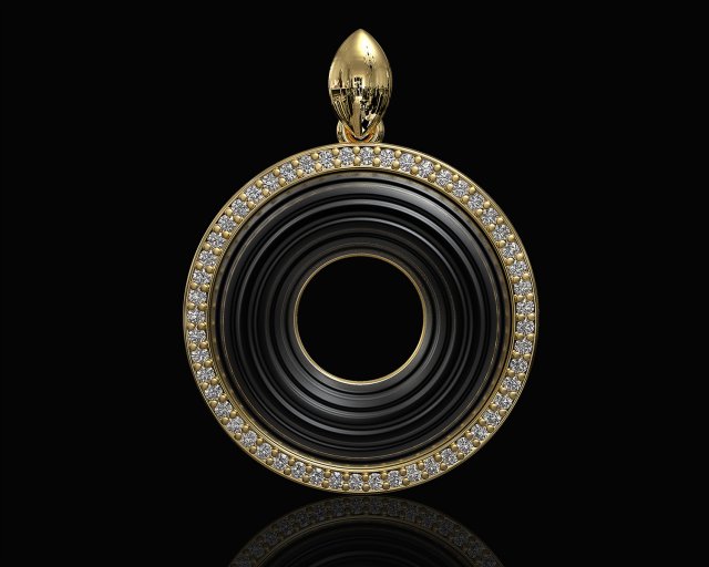 Swirl pendant Modello di stampa 3D .c4d .max .obj .3ds .fbx .stl .blend 