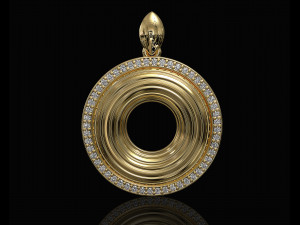 Swirl pendant Modello di stampa 3D