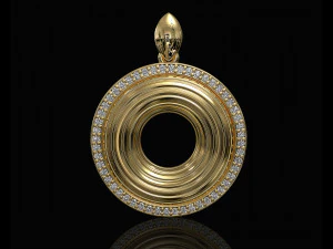 Кулон-закрутка 3D Принт Модель