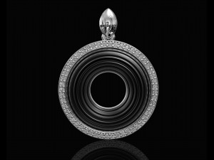 Swirl pendant Modello di stampa 3D