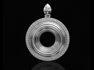 Swirl pendant Modello di stampa 3D