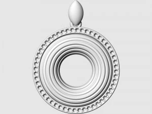 Кулон-закрутка 3D Принт Модель