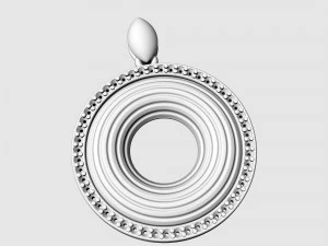 Кулон-закрутка 3D Принт Модель