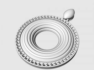 Кулон-закрутка 3D Принт Модель