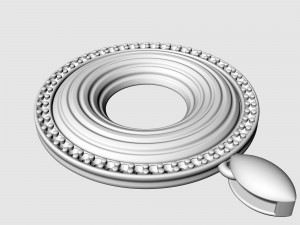 Swirl pendant Modello di stampa 3D