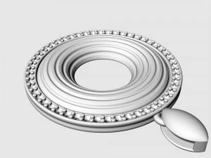 Кулон-закрутка 3D Принт Модель