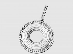 Swirl earrings 3D Print Model