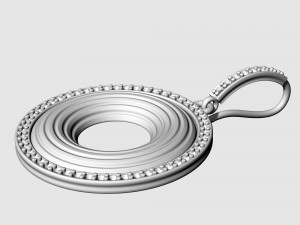 Swirl earrings 3D Print Model