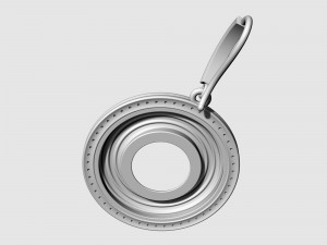 Swirl earrings 3D Print Model