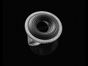 Swirl Ring 3D प्रिंट मॉडल