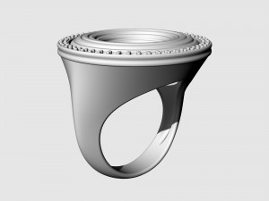 Swirl Ring 3D प्रिंट मॉडल