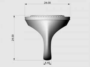 Anillo de remolino Modelo de impresión 3D