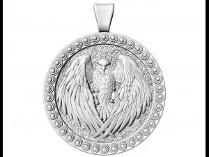 Підвіска з орлом-нападником 3D Принт Модель