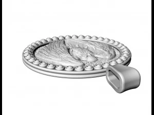 Підвіска з орлом-нападником 3D Принт Модель