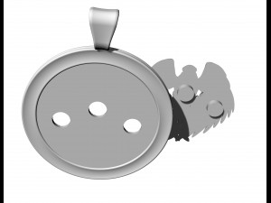 The attacker eagle pendant 3D Принт Модель