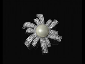 Pearl fan pendant Modelo de impresión 3D