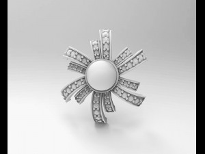Pearl fan pendant Modelo de impresión 3D