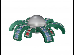 Pearl fan pendant Modelo de impresión 3D