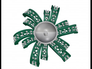 Pearl fan pendant Modelo de impresión 3D