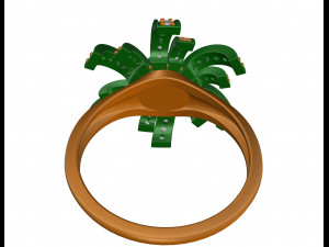 Pearl fan ring 3D 打印模型