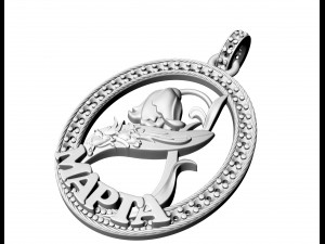 Mapta Rose pendant 3D-printmodel