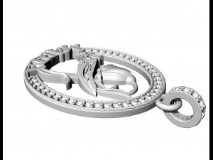 Mapta Rose pendant 3D-printmodel