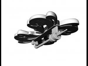 Brilliant fantasy brooch 3D Print Model