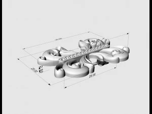 Brilliant fantasy brooch 3D Print Model