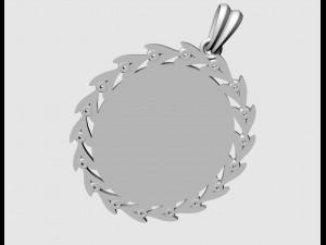 Jesus with Mary pendant 3D 打印模型