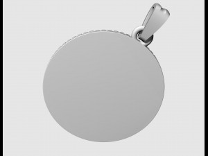 All seeing eye with snake pendant 3D 打印模型