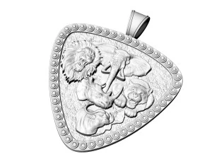 Jungle pendant-Five animals 3D Print Model