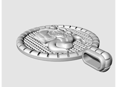 Taurus - Zodiac pendant 3D 프린트 모델