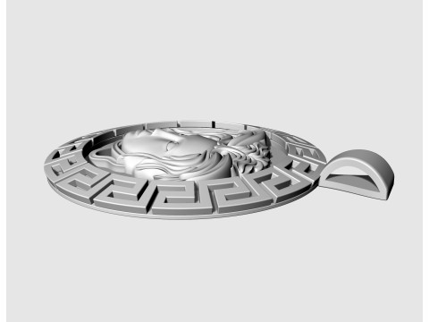Medusa pendant 3D Print Model